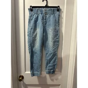 Vintage Violet Denim Joggers in 8P